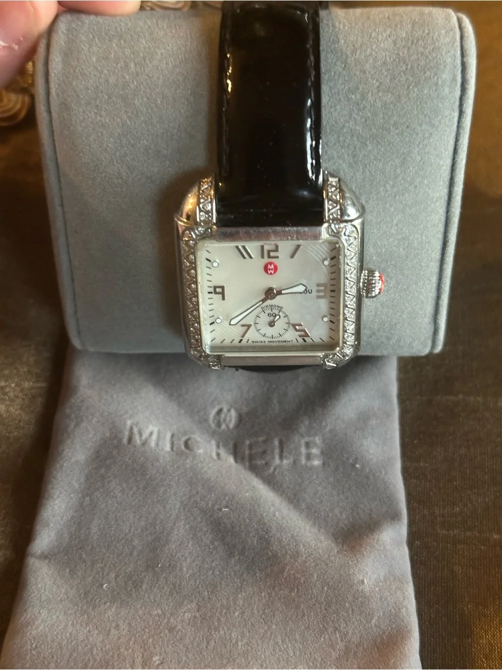 Michele watch black